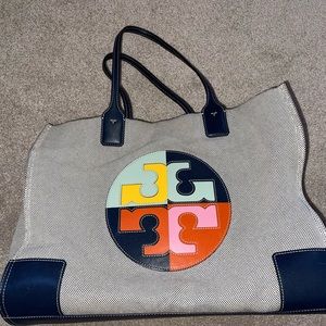 Tory Burch Ella Canvas Tote